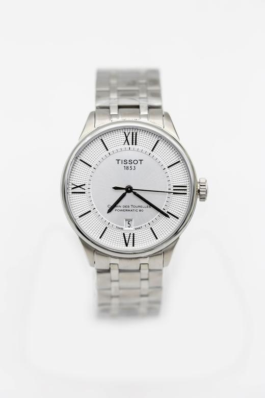 原单品质 Tissot 天梭  杜鲁尔系列 经典T099. 杜鲁尔自动机械表，黄晓明同款 原厂配件➕进口机械机芯。蓝宝石玻璃，尺寸：42mm*10.89mm 商品图4