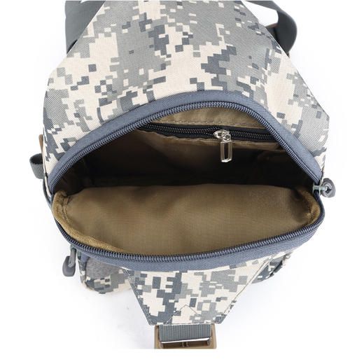 战术胸包多功能单肩包斜挎包小号户外登山包迷彩胸包男 商品图9