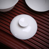 【盖碗/茶壶】定制玉瓷3.5寸志贵盖碗甜白瓷三才盖碗 商品缩略图3