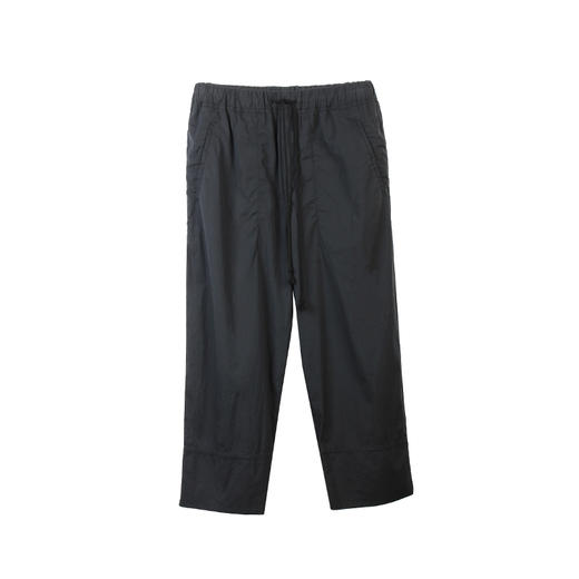 NINEWAY九平道 022U24 纯棉直筒宽松休闲裤男日系黑色九分裤 商品图4