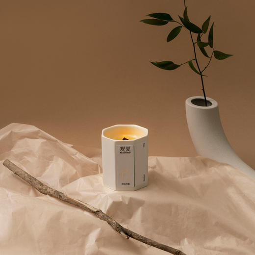 浮光竹影—精油木芯香薰蜡烛 商品图1