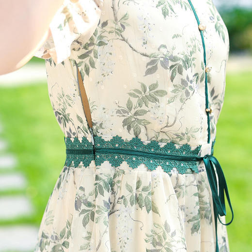 XQ-CB12023夏季新款妈妈装连衣裙 商品图2