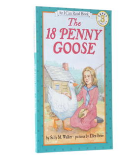 英文原版绘本 The 18 Penny Goose 挂着18便士的鹅汪培珽第四阶段读物 儿童英语故事图画书