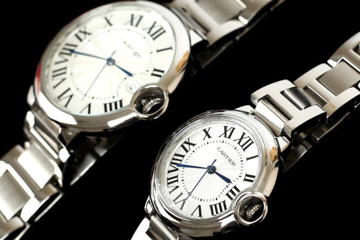 卡地亚（Cartier） 蓝气球系列 蓝宝石水晶玻璃镜面 经典折叠扣 ， 商品图0