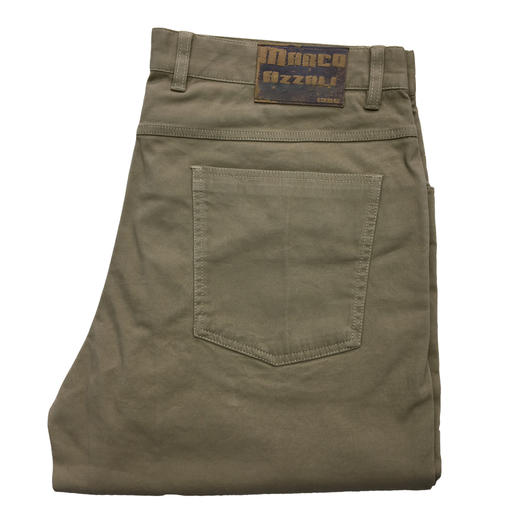 Marco Azzali 卡其色休闲裤P3508500 商品图0