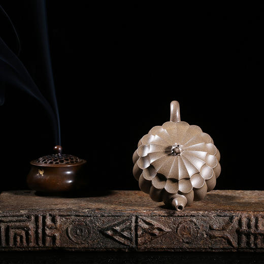 龙德堂陶艺 江苏省陶瓷艺术大师 范泽锋 作品 《禅墩·唯风》 商品图2