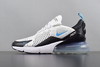 Nike Max 270  耐克半掌气垫跑步鞋黑白白黑白色 商品缩略图1