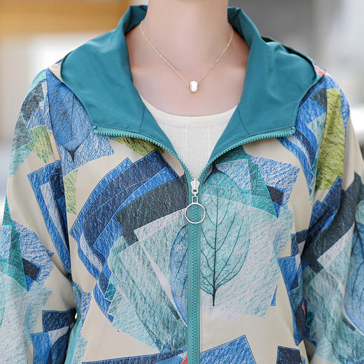 MQQ-LMM00856春季新款大码妈妈装双面穿外套 商品图3