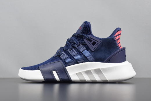 Adidas EQT BASK ADV 三叶草  ART黑白绿黑白白蓝桔白黑蓝黑色白色 商品图2