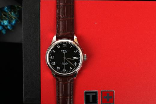 天梭力洛克机械表，TIssot  T41单历 商品图0