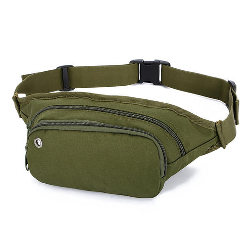 【七色可选】迷彩户外运动休闲腰包跑步音乐小腰包时尚男包背包证件包 商品图5