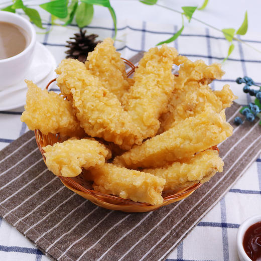 特价995片蝴蝶鱼片百鲜屋日式风味野生鱼片半成品香蝴蝶鱼片