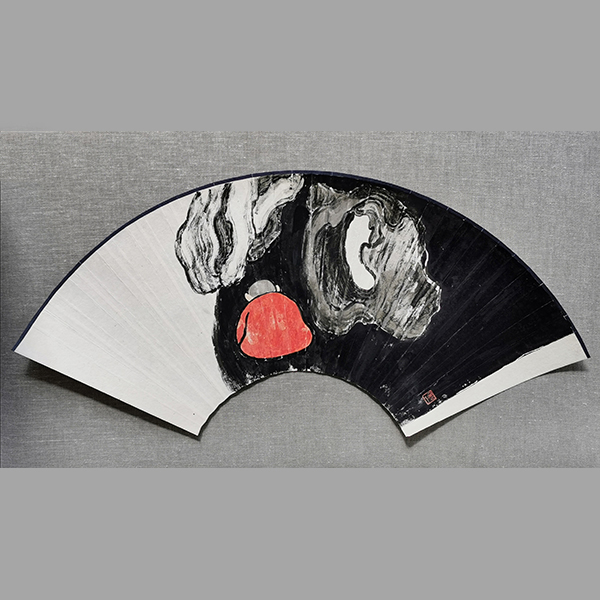 【扇中之意 · 01-秋一水墨原作】