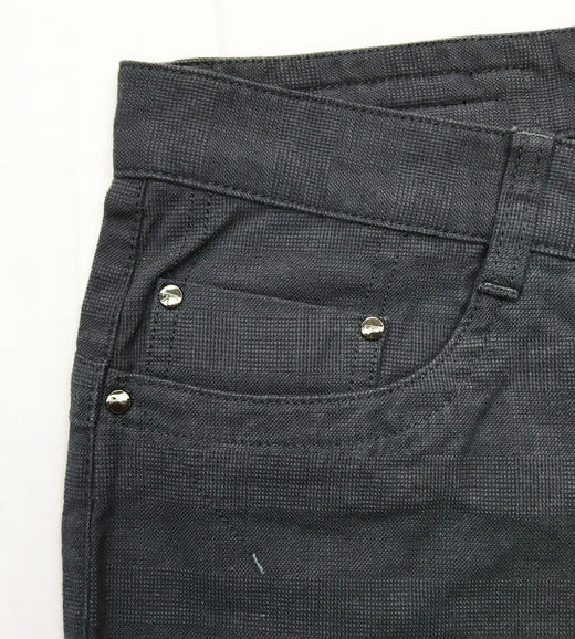 Marco Azzali 黑色休闲裤P3316400 商品图1