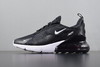Nike Max 270  耐克半掌气垫跑步鞋黑白白黑白色 商品缩略图0