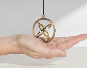 【永恒时间】奥地利Kala环式日晷纯铜全球通用