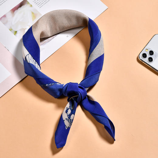 TBM大英博物馆 神奈川冲浪里丝巾 商品图2