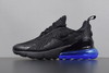 Nike Max 270 耐克半掌气垫跑步鞋黑白黑兰白黑粉黑色白 商品缩略图1