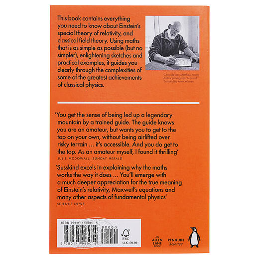 【中商原版】狭义相对论与经典场论 英文原版 Special Relativity and Classical Field Theory Leonard Susskind, Art Friedma 商品图1