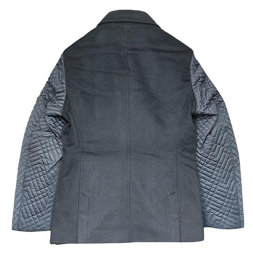 Marco Azzali 藏青羊毛混纺棉服 M3507200 商品图1