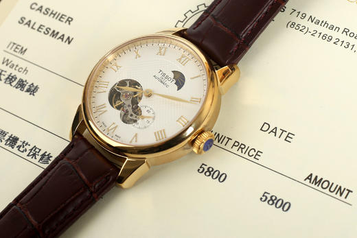 天梭力洛克机械表，TIssot  T41单历 商品图7
