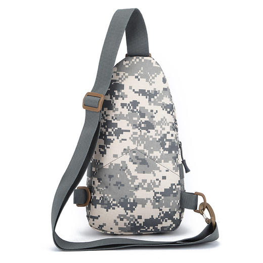 战术胸包多功能单肩包斜挎包小号户外登山包迷彩胸包男 商品图11