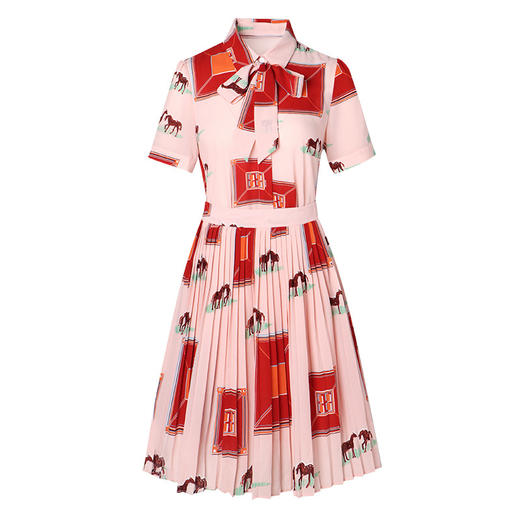 QPE-T205382夏季新款女装百褶裙两件套 商品图4