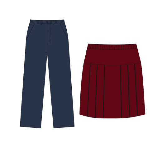 城西小学-男西裤/女西裙 商品图0