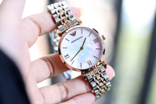 最高品质 机芯保修两年 阿玛尼 316L精钢材质 矿物质强化玻璃镜面 商品图0