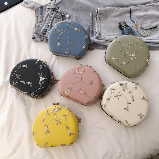 【韩版时尚链条网红小圆包】包包女包夏天小清新新款潮斜挎箱包 商品图3