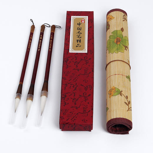 【东方珍品】兼毫大中小三支装，适宜写颜体、楷体、笔锋柔畅，笔腰有力富弹性、收放自如 商品图4