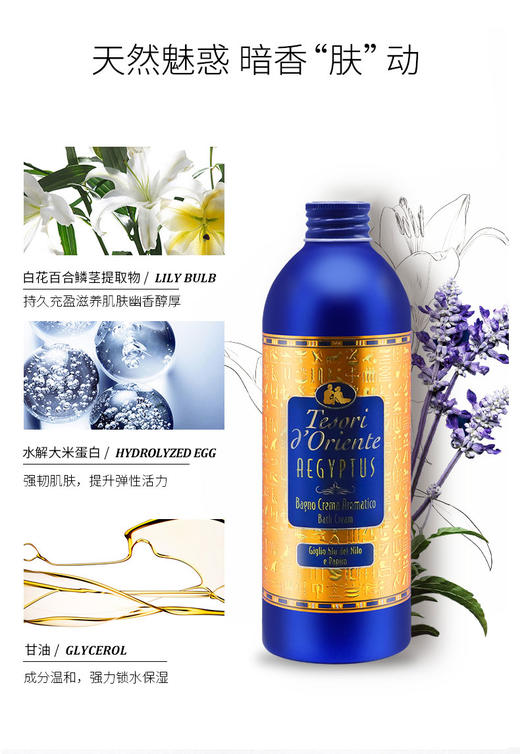 意大利进口东方宝石沐浴露香水型沐浴乳液持久留香嫩肤香体男女 商品图2