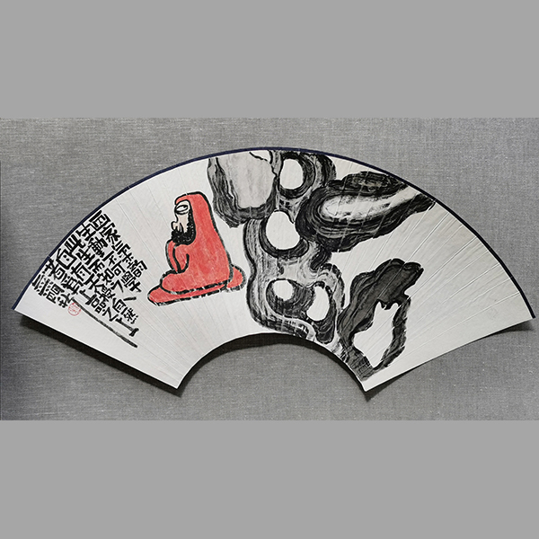 【扇中之意 · 03-秋一水墨原作】