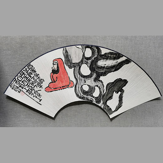 【扇中之意 · 03-秋一水墨原作】 商品图0