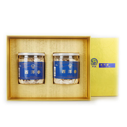 神象 西洋参 加拿大进口 进口西洋参 大分量120克*2瓶 中片 商品图0