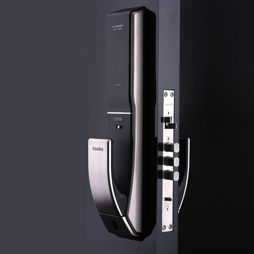 kaadas凯迪仕智能锁k7 推拉式指纹密码锁 蓝牙解锁 远程授权解锁 琥珀