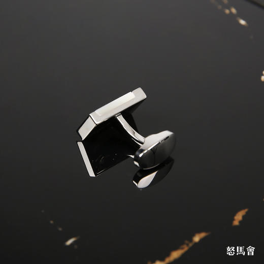 长形天然深海贝母袖扣 商品图3