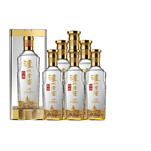 特曲酒 晶彩52度 500ml*6【泸州老窖酒名堂】 商品图0