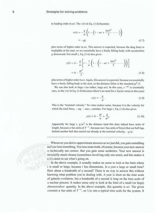 预售 【中商原版】经典力学导论 英文原版 Introduction to Classical Mechanics：With Problems and Solutions David Morin 物理学 商品图6