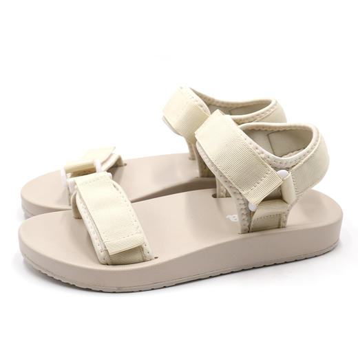 Safiya索菲娅复古风平底ins潮时尚学生百搭沙滩凉鞋女SF02115080 商品图4