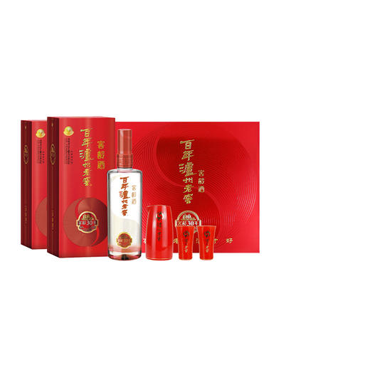 【泸州老窖酒名堂】百年泸州老窖窖龄酒30年 52度500ml*2  礼盒装 浓香型白酒 商品图0