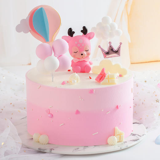 嘟嘟天使-鲜果奶油夹心-2磅【生日蛋糕】 商品图0