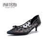 西村名物仙女风网纱尖头高跟鞋X20AE10261 商品缩略图2