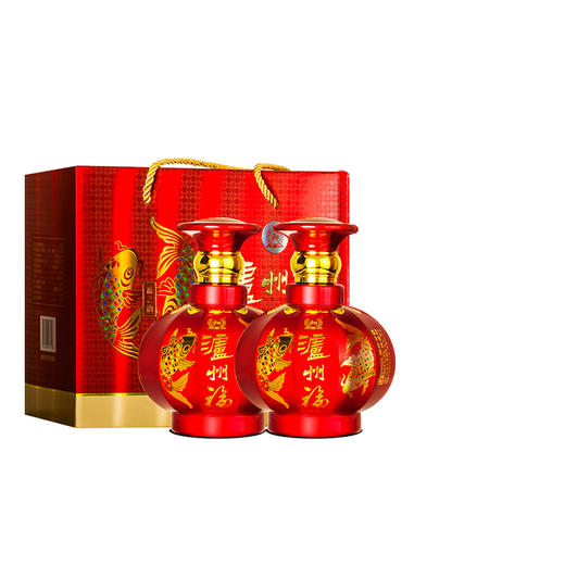 【泸州老窖酒名堂】52度泸州福福之韵白酒 500ml*2 商品图0