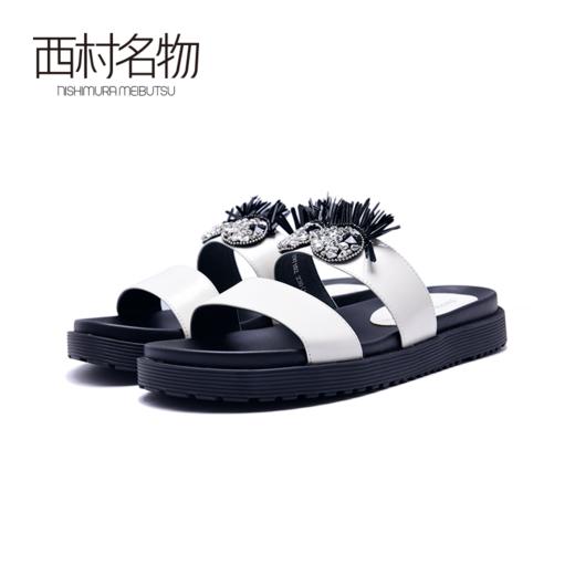 西村名物夏季潮流时尚凉鞋拖鞋可爱X20BJ22971 商品图2