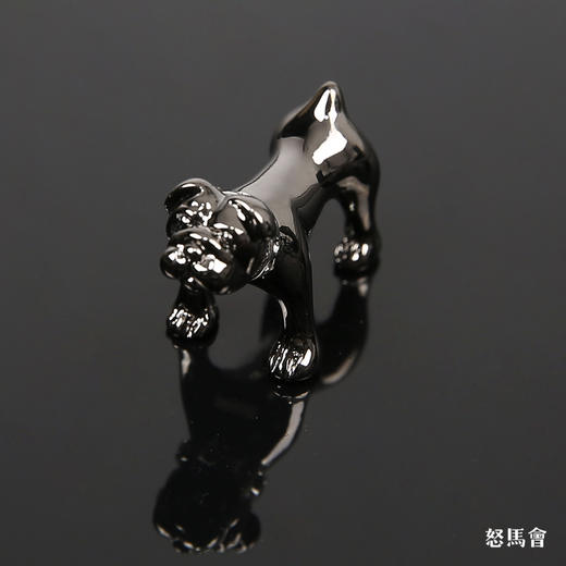 枪灰斗牛犬袖扣 商品图2