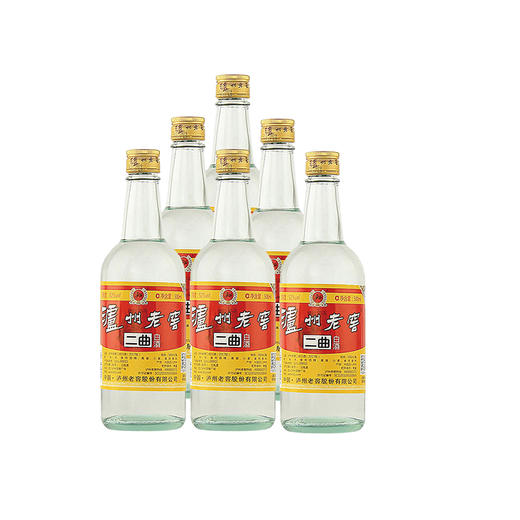 【泸州老窖酒名堂】二曲白酒 52度500ml*6瓶 商品图0