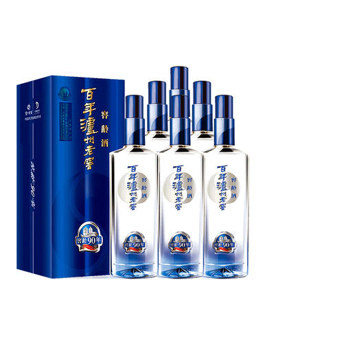 【泸州老窖酒名堂】百年泸州老窖窖龄酒90年  38度500ml*6 浓香型白酒 商品图0