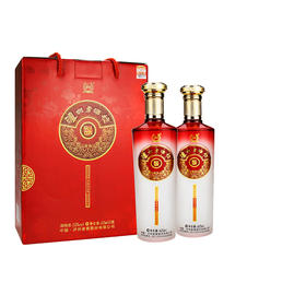 【特价购】52度 泸州老酒坊福庆双辉 625ml*2    泸州老窖官方旗舰店