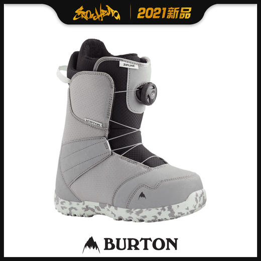 2021BURTON ZIPLINE BOA GRAY/NEO-MINT 5K 商品图0